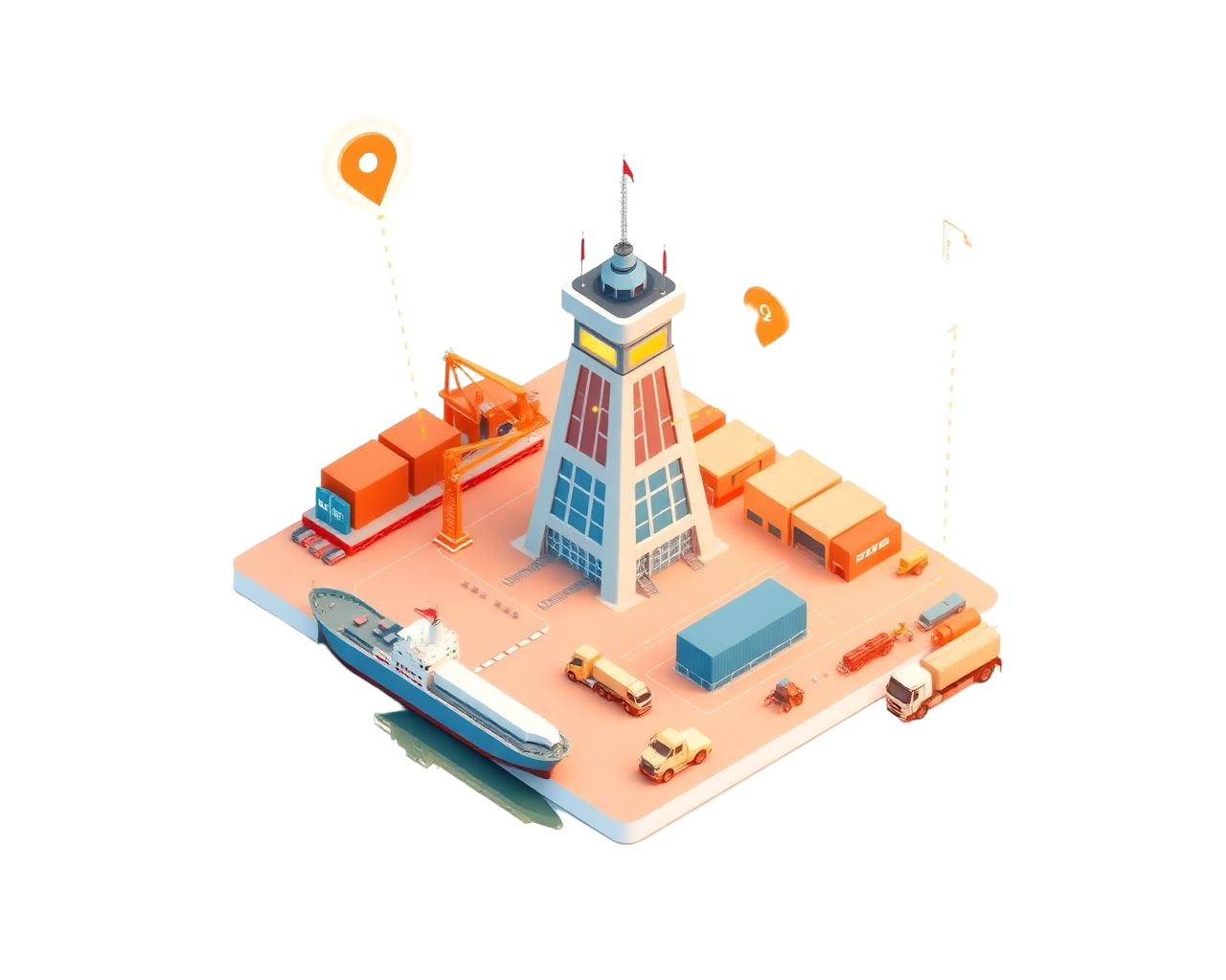 Torre de controle da operação multimodal
